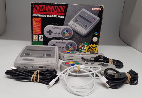 Snes mini classic retro - snes,