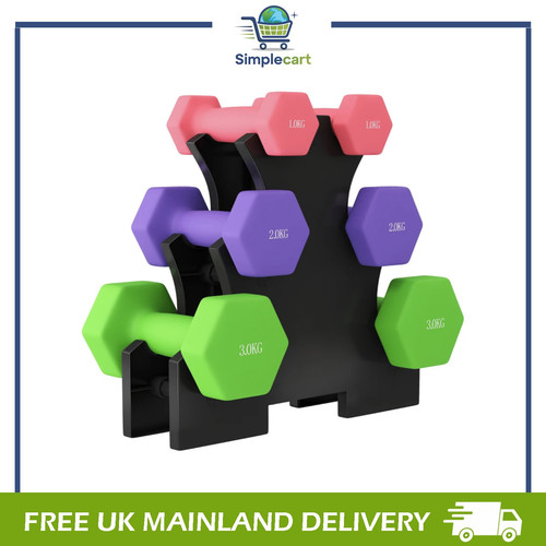 Hex dumbbells set with - hex,