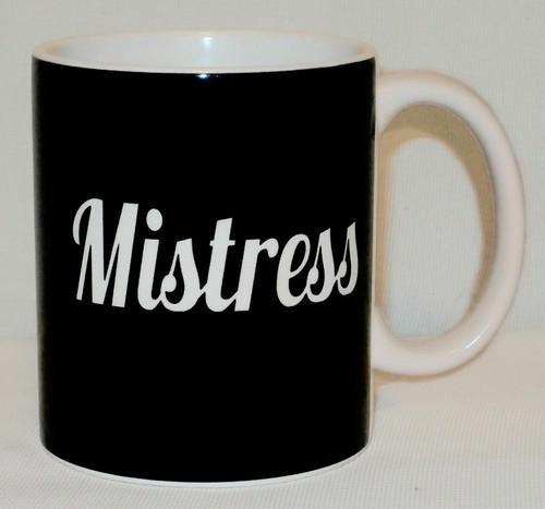 Mistress mug can personalise - can,