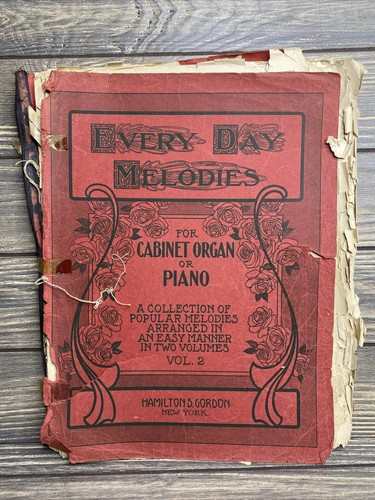 Vintage sheet music book every - vintage,