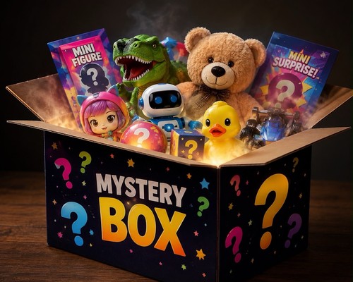 Mystery toy box - mystery,