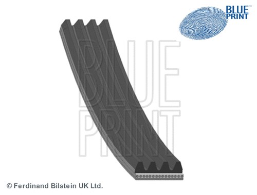 Ribbed belt ad04r980 blue - v-ribbed,