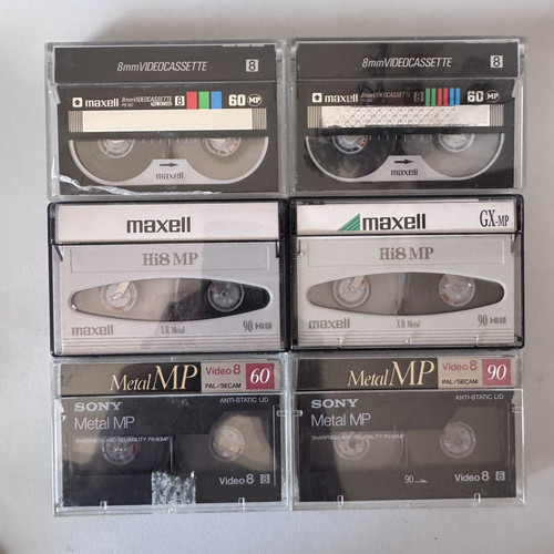 Sony maxell hi8 60 90 - hi8, min