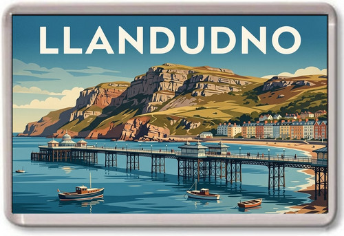 Fridge magnet llandudno - -,