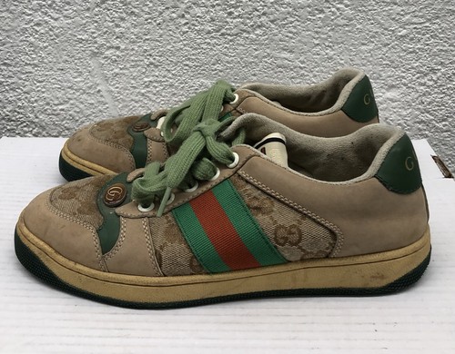 Gucci ace canvas screener - gucci,
