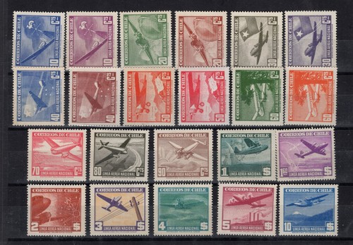 Chile 1944 lan airmail - airmail, no