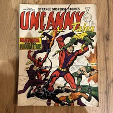 Rare vintage comic uncanny - vintage,