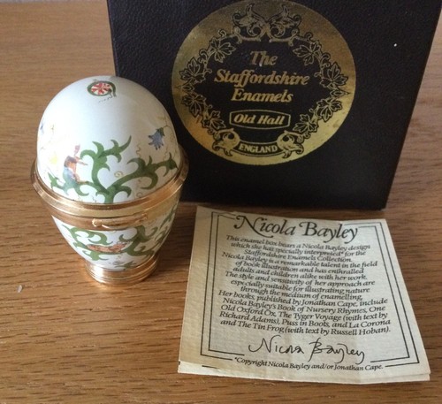 Staffordshire enamels old hall - enamels,