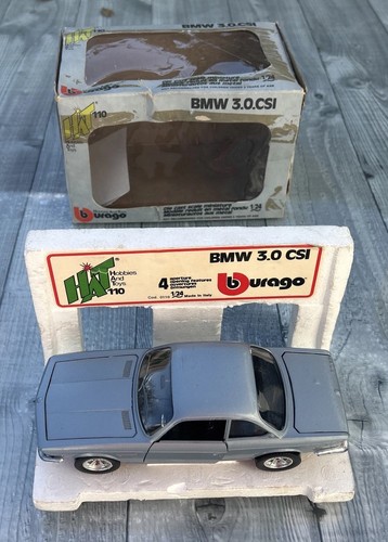 Bburago bmw csi metallic - bburago,