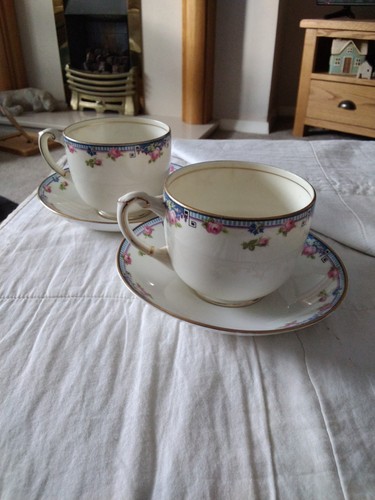 Two antique paragon fine - ,