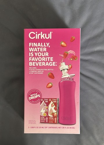 Cirkul 32oz hot pink stainless - cirkul,