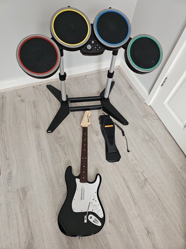 Rock band drum kit - drum, kit,