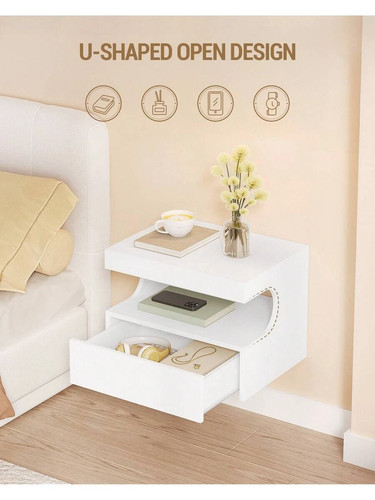 Floating bedside table - floating,
