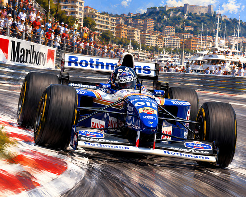 Damon hill 1996 williams - hill,
