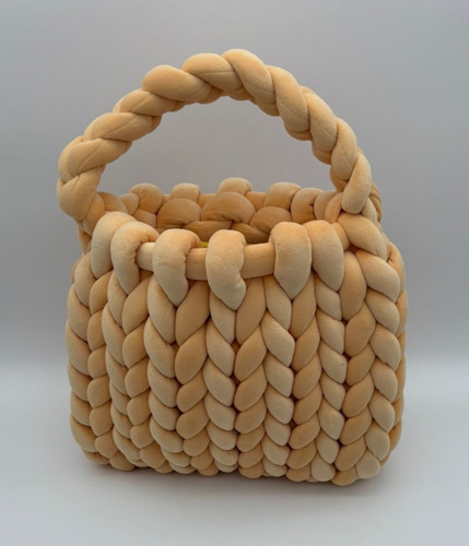 Handmade crochet shoulder bag - crochet,
