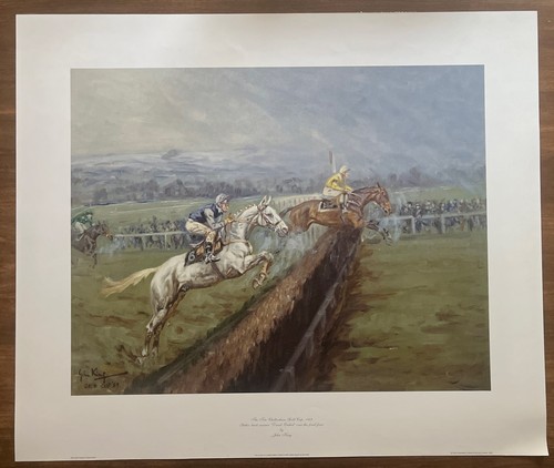 Horse racing print desert - horse,
