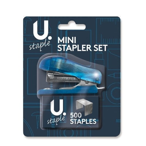Mini stapler set - stapler, 500