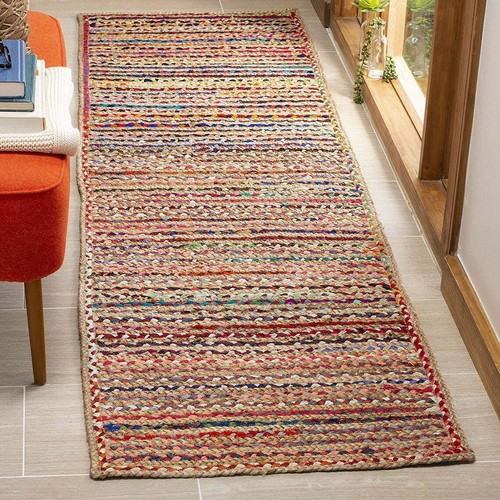 Runner rug jute braided - runner,