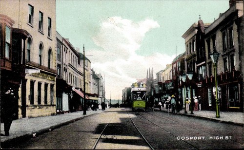 Gosport high street by - gosport.,