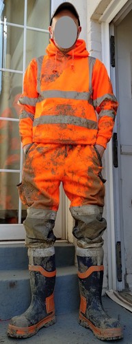Standsafe orange blue hi vis - &,