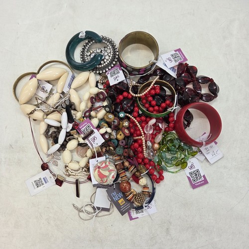 Mixed costume jewellery - jewellery, job