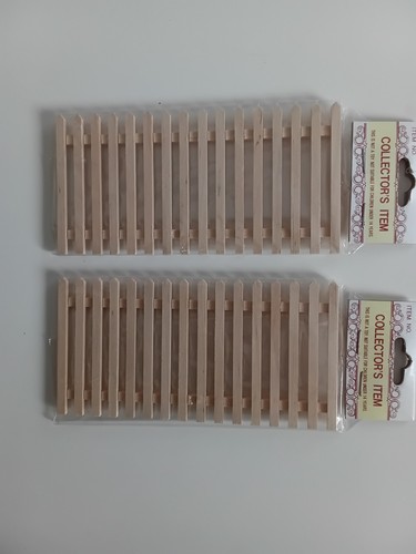 Dolls house garden fence - house,