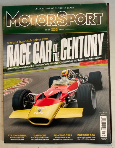 Motor sport magazine august - sport,