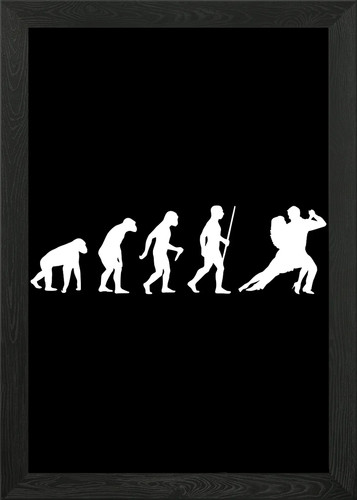 Tango dance framed - dance, art