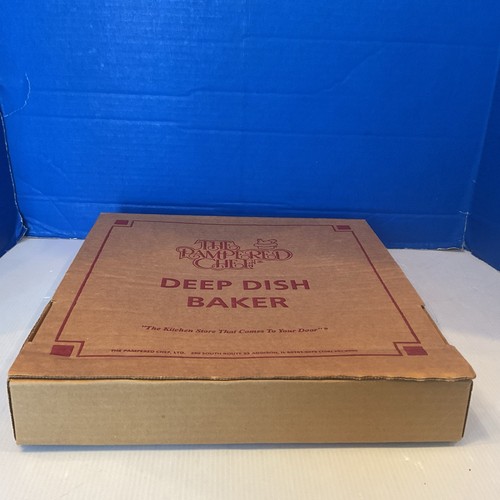New pampered chef deep dish - chef,