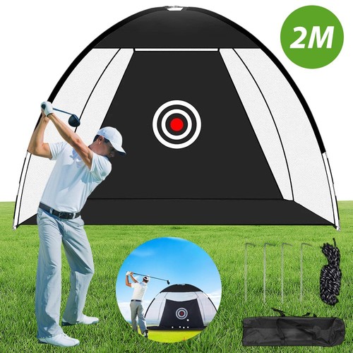 Golf hitting net training - training,