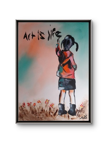 Original acrylic painting - original,