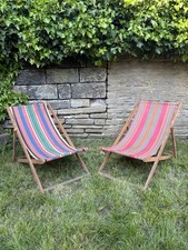 Pair vintage wooden - pair, of