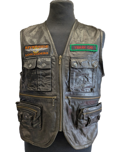 Vintage mens black - black, real