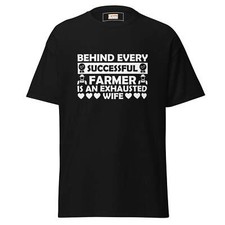 Behind every farmer shirt - farmer, t‑shirt