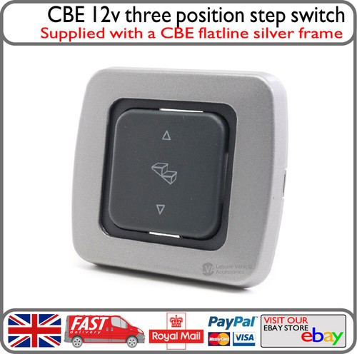 Cbe silver frame 12v - silver, dc