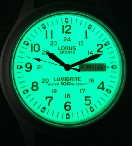 Lorus lumibrite military - lorus,