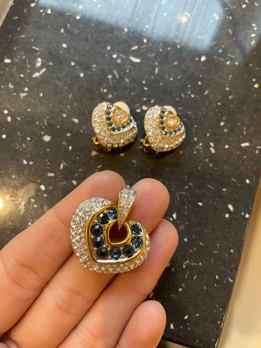 Stunning clip earins and - stunning, on