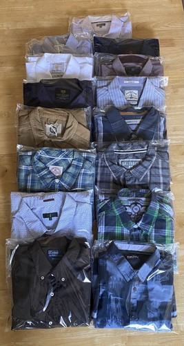 Men shirts joblot 15 - joblot,