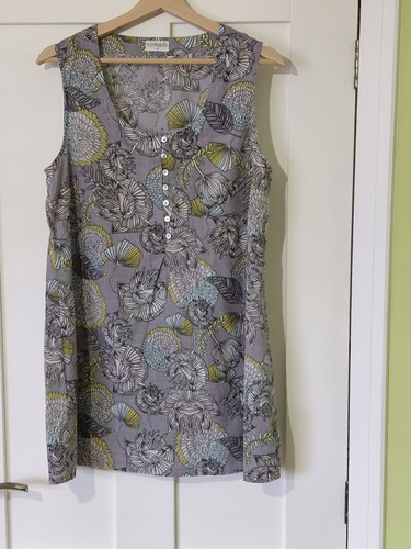 Nomads grey patterned top - , sz
