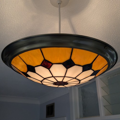 Vintage tiffany style glass - style,