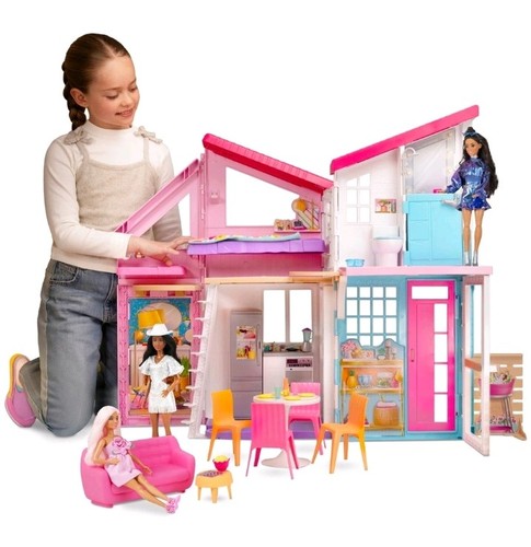 Barbie malibu house playset - house,