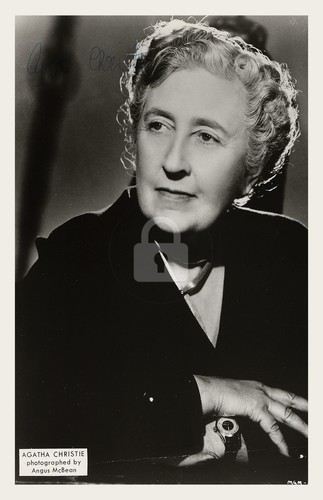 Agatha christie signed - christie,