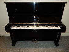 Yamaha upright piano made - upright, piano.