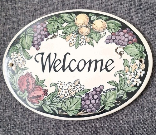 Welcome sign santa barbara - by,