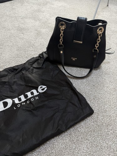 Dune black faux leather - black,