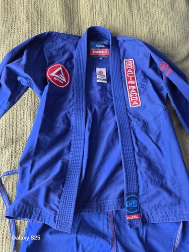 Gracie barra kids - blue, ripstop