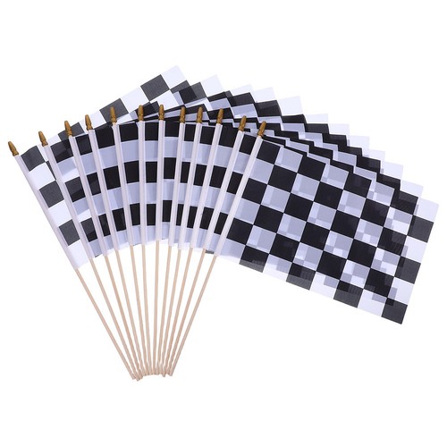 Pcs black white racing - white,