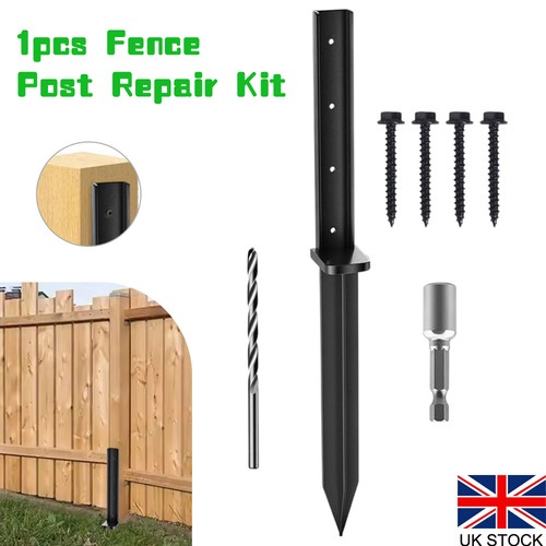 Fence post repair anchor - fence,