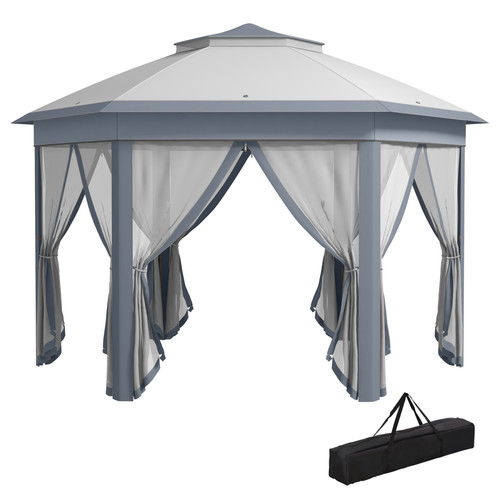 4x4m pop gazebo hexagon - pop,