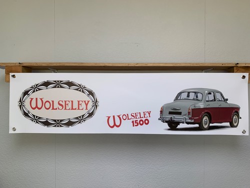 Wolseley 1500 car banner - 1500,